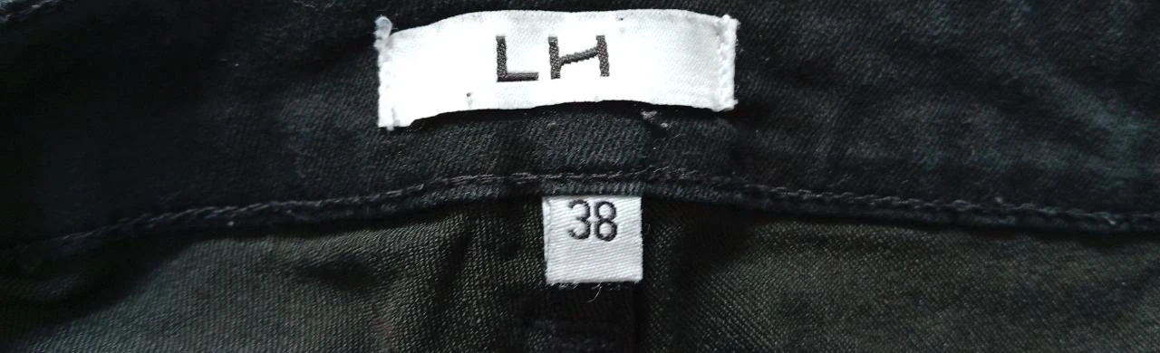 Slim broek standaard damesmaat - Zwart - Maat 38 - Zeer goede staat – photo 9